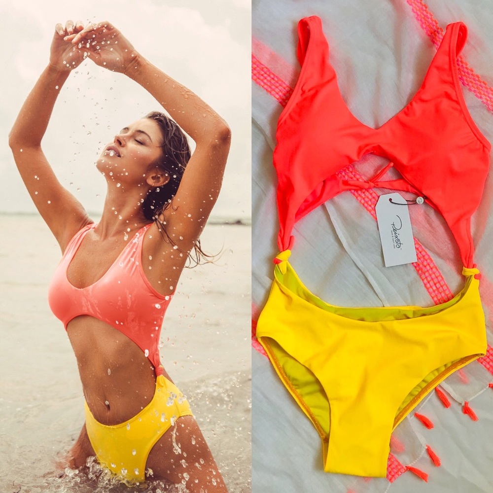 NWT Peixoto Praia One Piece Swimsuit in Mai Size Small